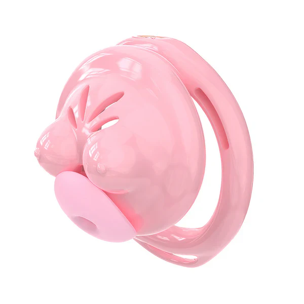 Mini Silicone Chest Cock Cage - Image 14