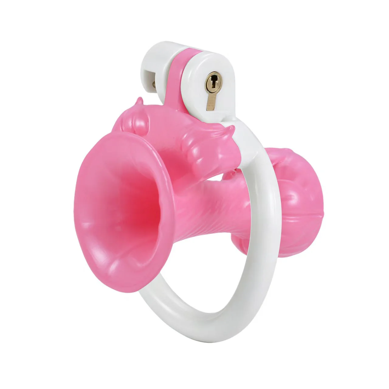 Morning Glory Inverted Chastity Cage