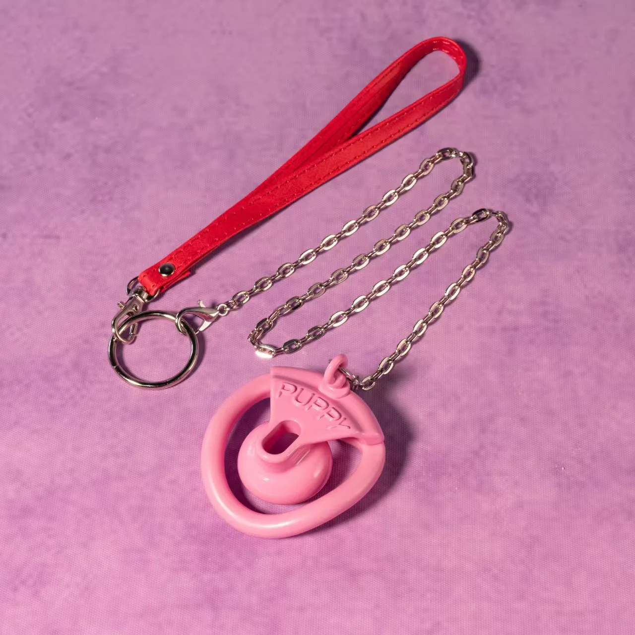 Negative Chastity Cage With Chain - Image 3