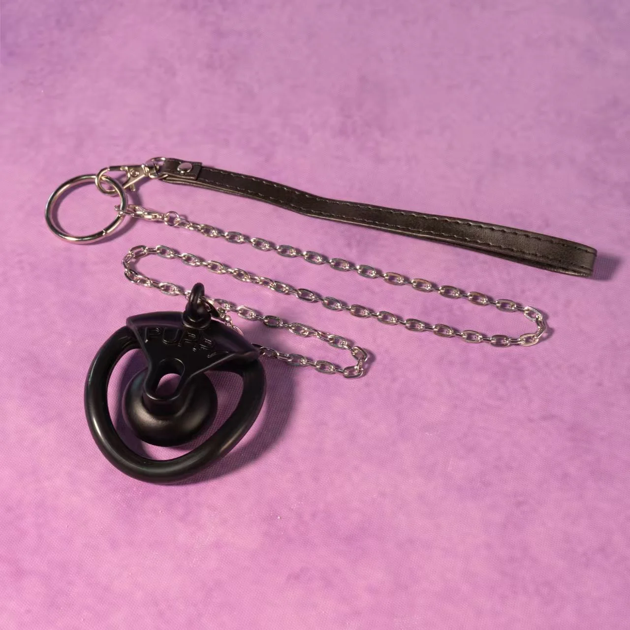 Negative Chastity Cage With Chain - Image 5