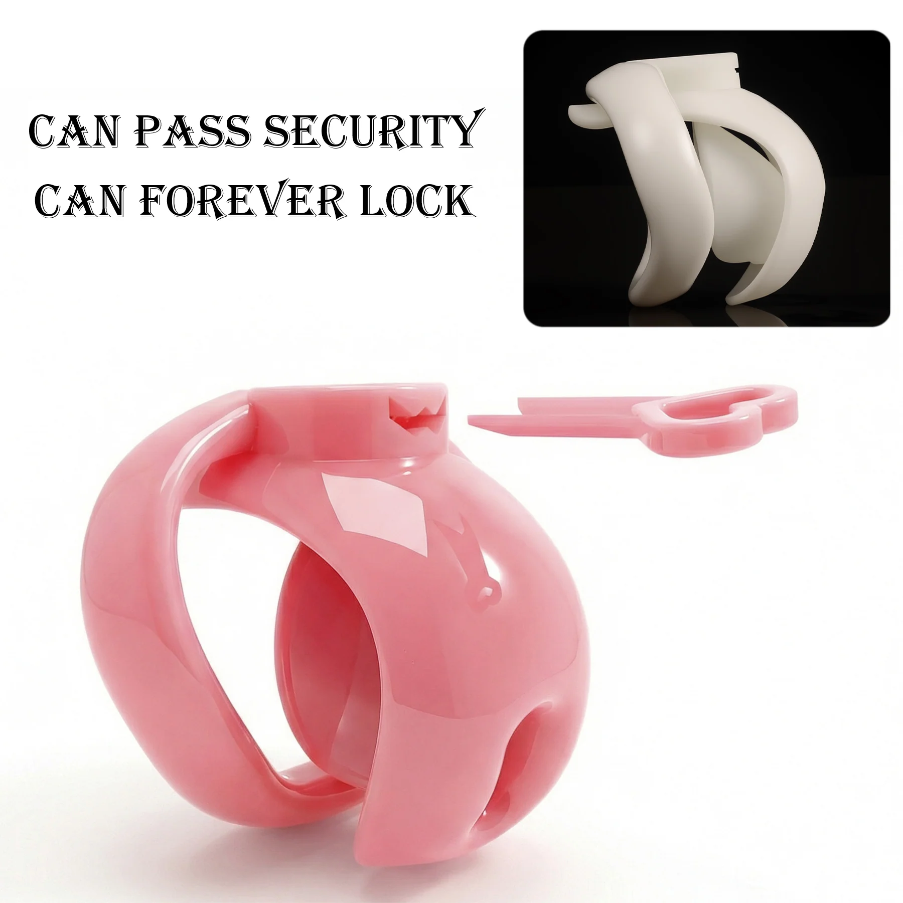 Negative Pole Long Chastity Device