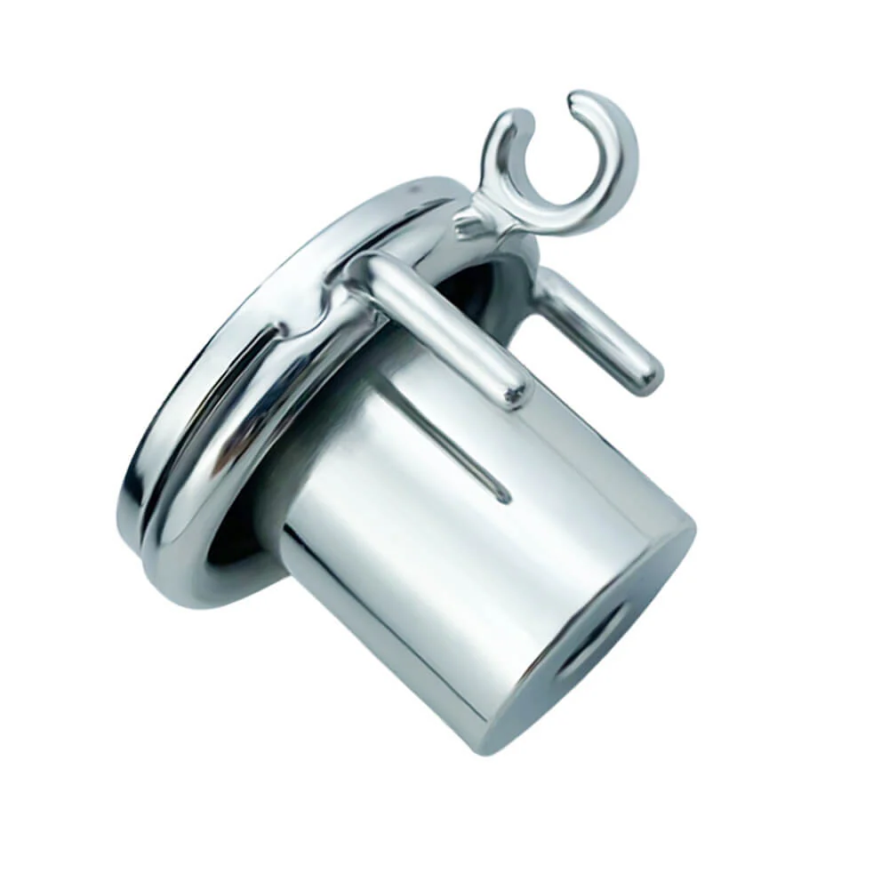 Negative Stainless Steel Passion Chastity Cage - Image 5