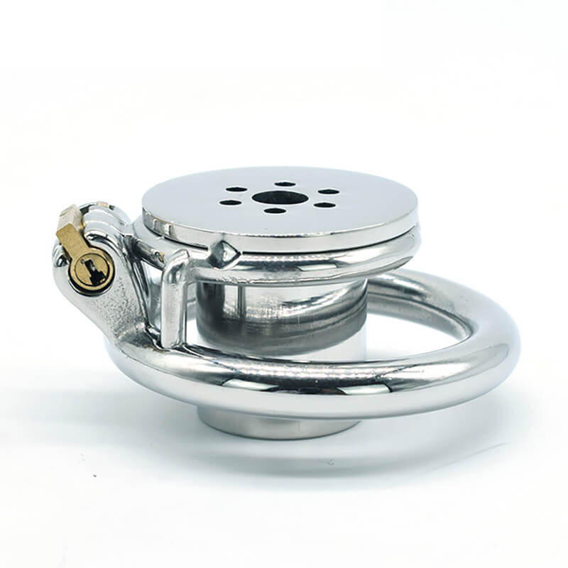 Negative Stainless Steel Passion Chastity Cage - Image 6