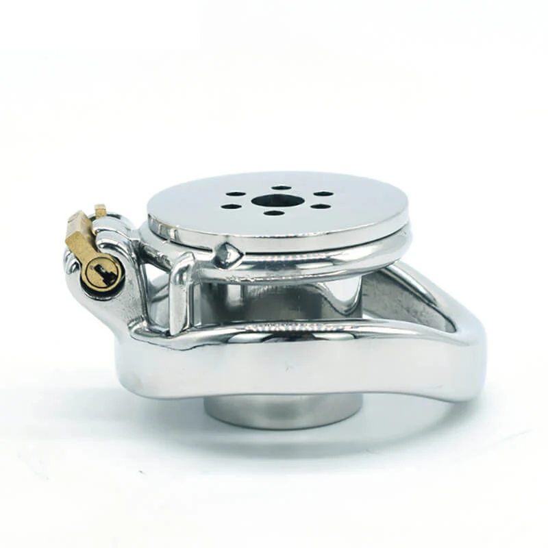 Negative Stainless Steel Passion Chastity Cage - Image 7