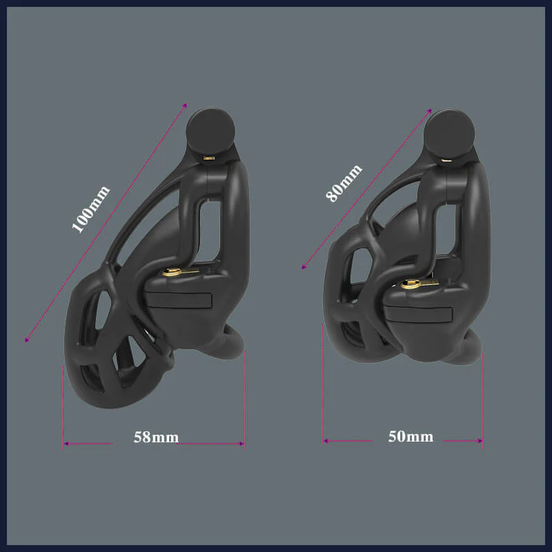 New 3D Print Double Lock Chastity Device - Image 3