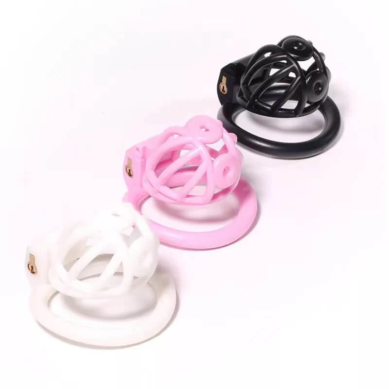 NEW 3D Printing Chastity Cage With 4 Rings