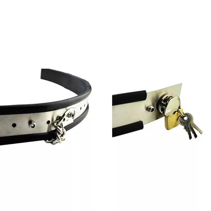 New Adjustable Female Stainless Steel Chastity Belt - Image 3
