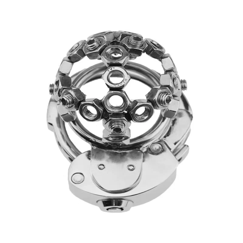 New BDSM #74 Adjustable Male Chastity Cage - Image 3