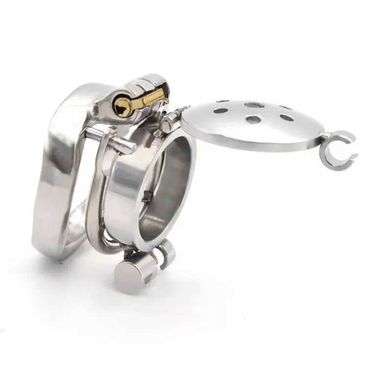 New Double Lock Flip Glans Cover Chastity Device - Image 2
