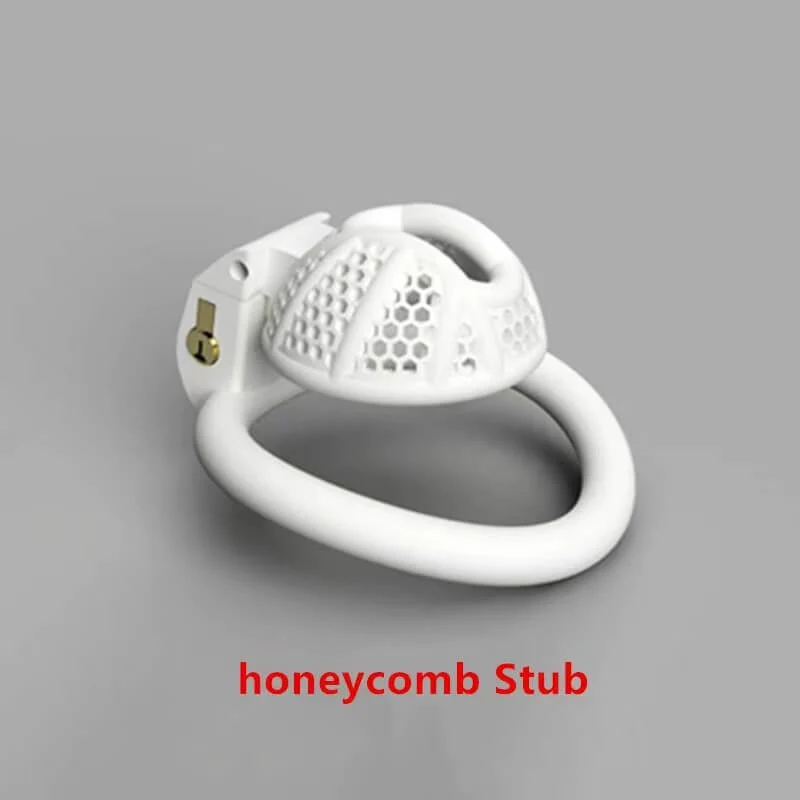 NEW Honeycomb Positive And Negative Chastity Device - Image 13