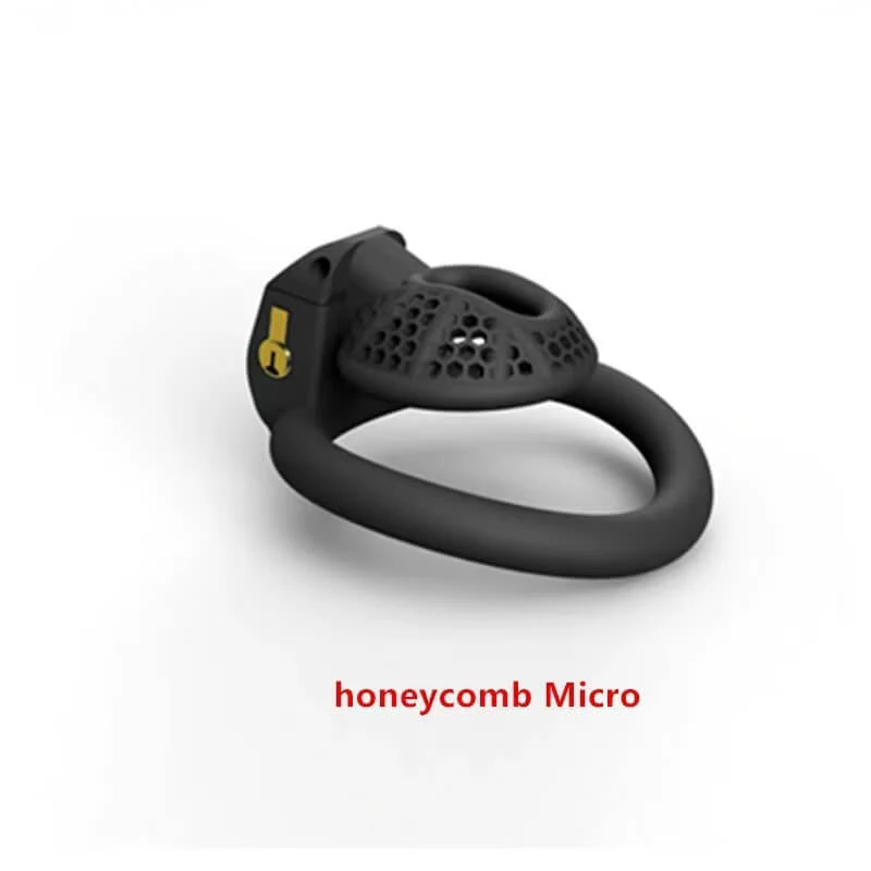 NEW Honeycomb Positive And Negative Chastity Device - Image 3