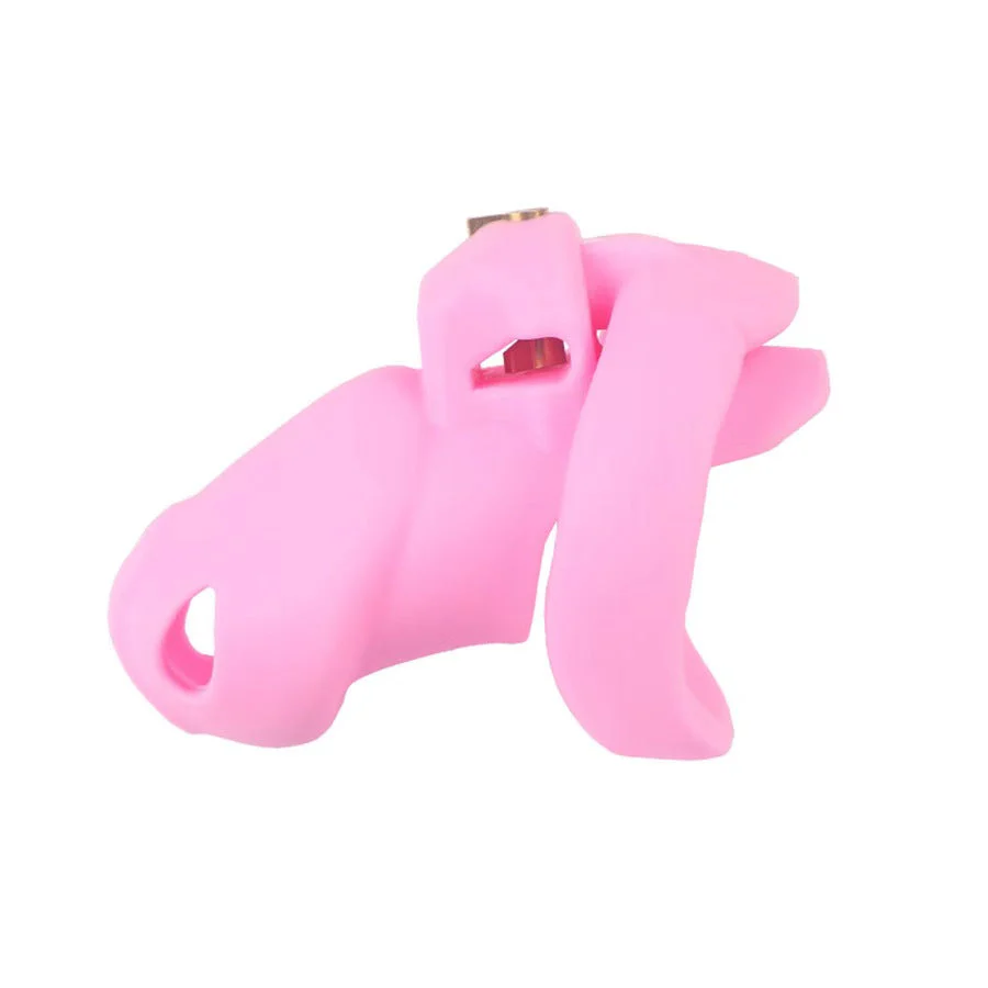 New Model Exclusive Silicone Chastity Cage - Image 3