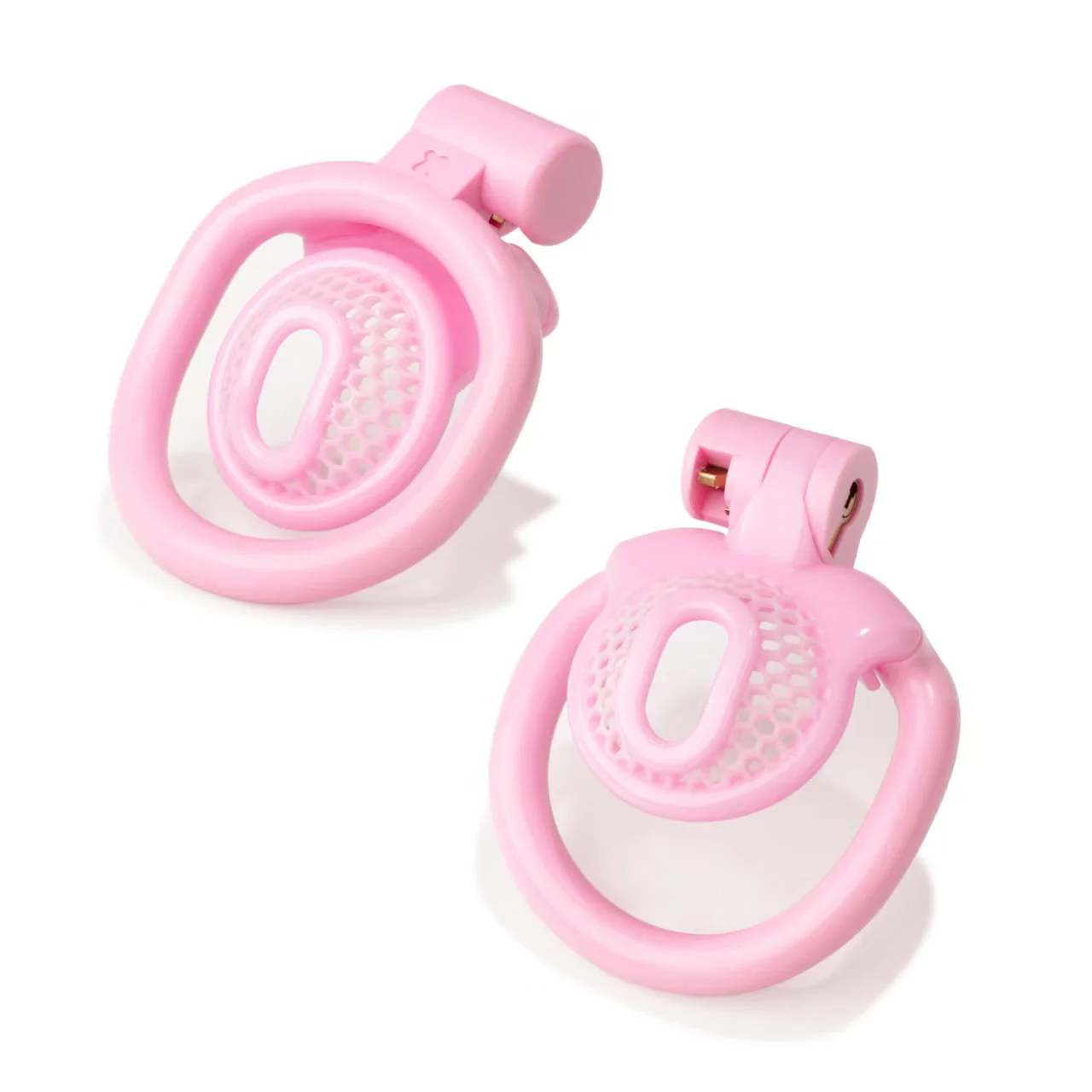 New Ultra Compact Honeycomb Positive/Negative Chastity Cage