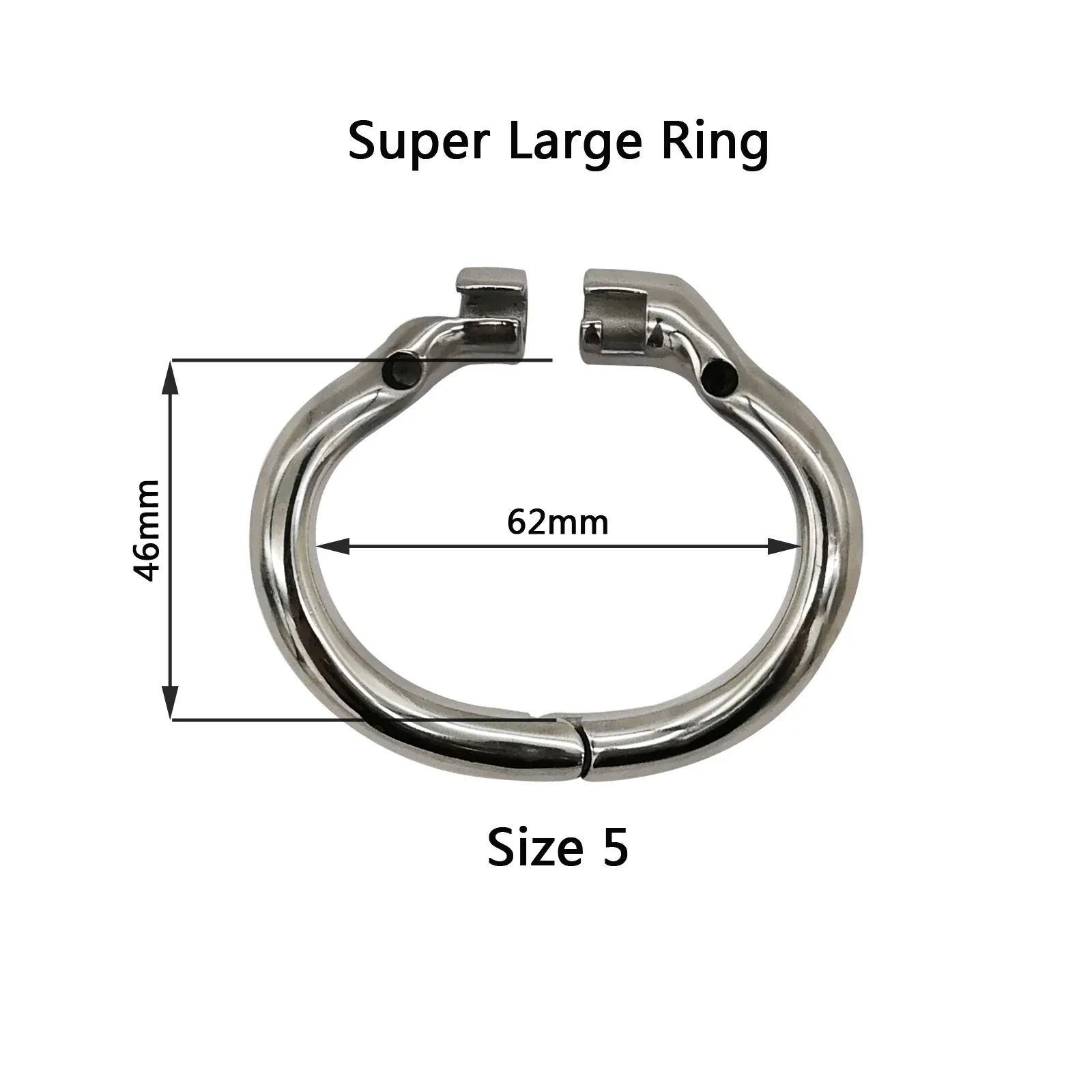 Newest Stainless Steel Male Chastity Device - Image 3