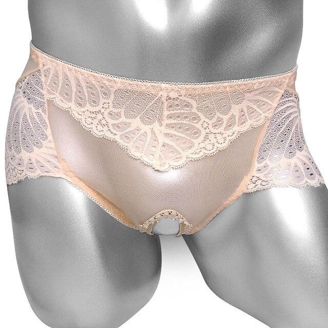 Open Crotch Lace Panties