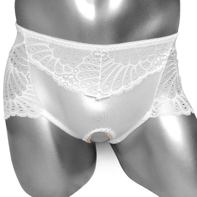 Open Crotch Lace Panties - Image 4