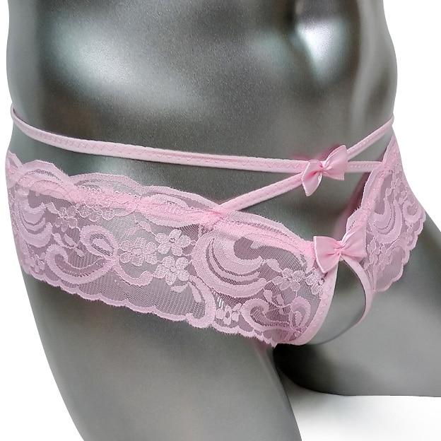 Open-Crotch Lace Panties - Image 4