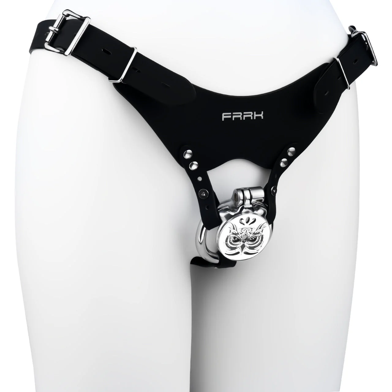 Owl Steel Flat Chastity Cage - Image 4