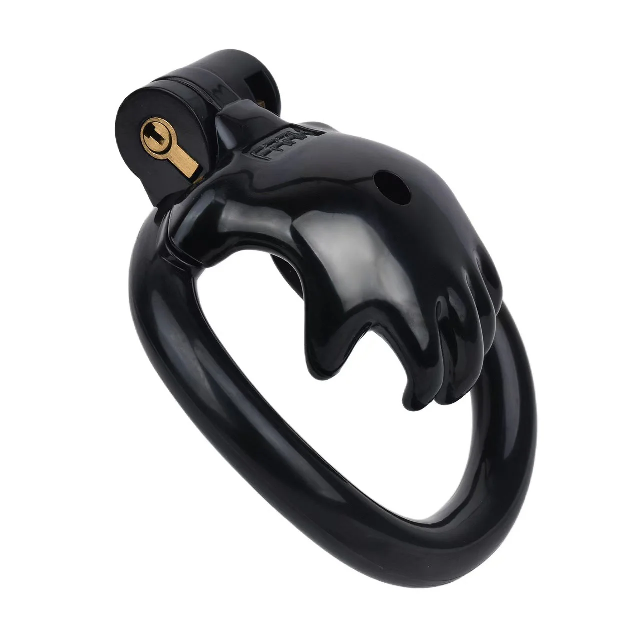 Palm Shaped Sissy Chastity Cage - Image 15