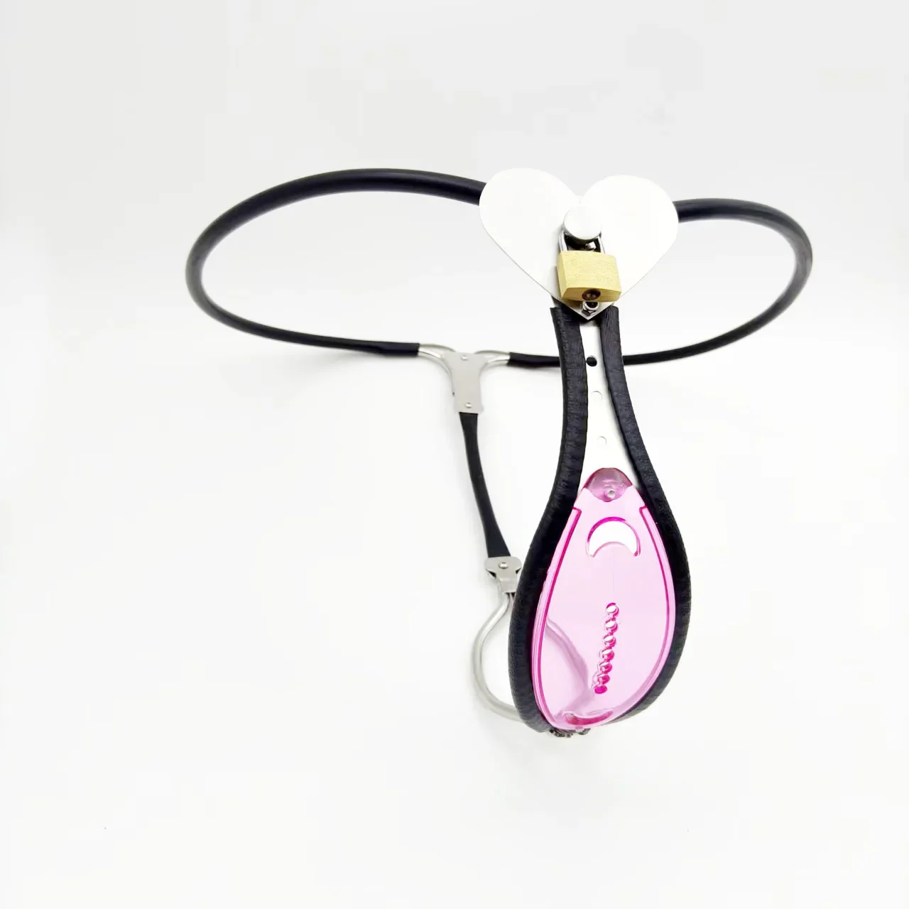 Pink Of Love - Invisible Female Chastity Belt Adjustable - Image 4
