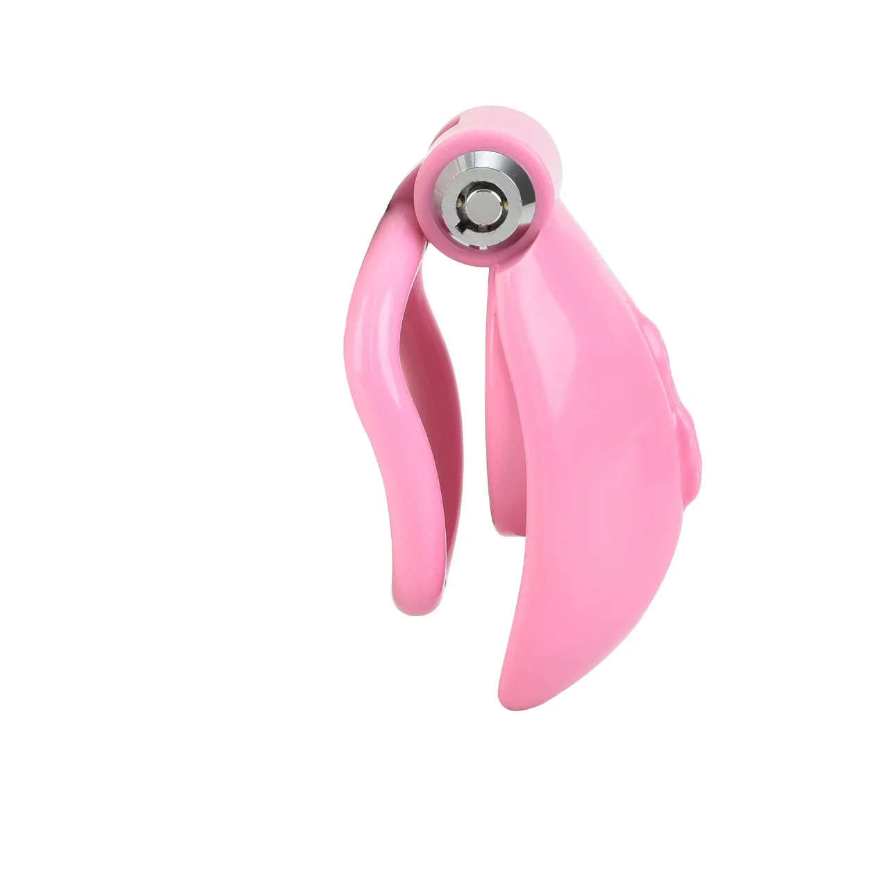 Pink Push-Button Chastity Cage - Image 6