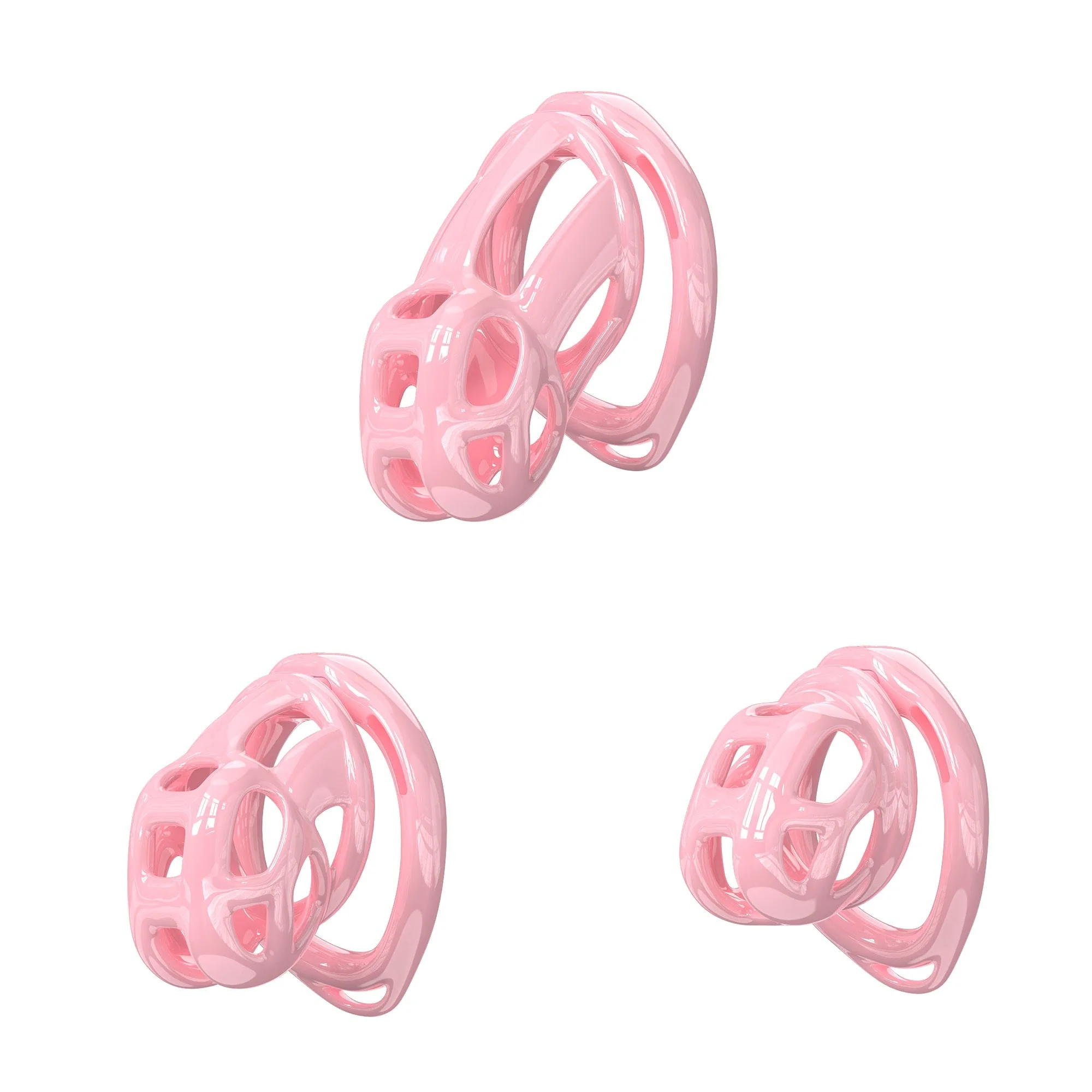 Pink Upgraded Invisible Mamba Cage