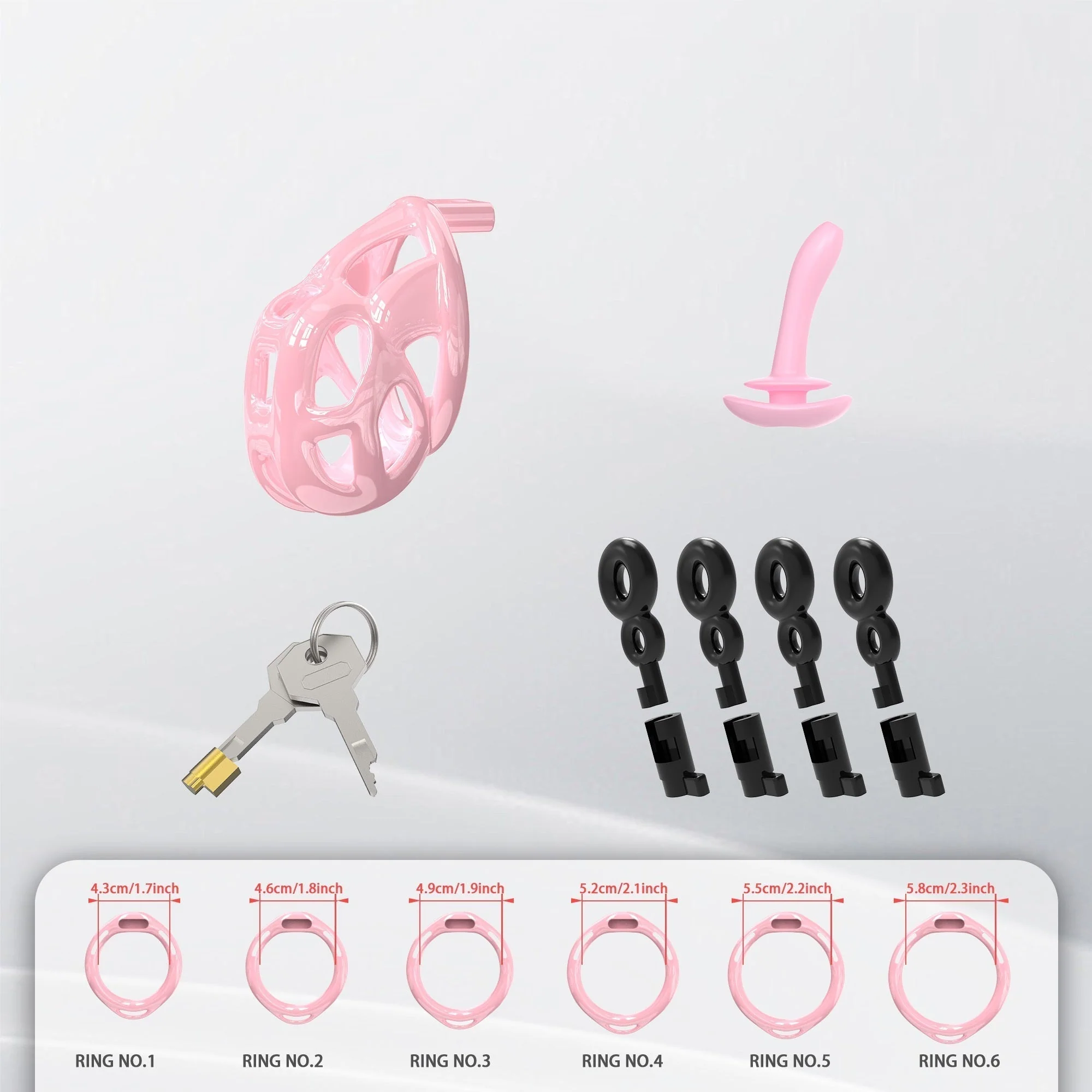 Pink Upgraded Invisible Mamba Cage - Image 3
