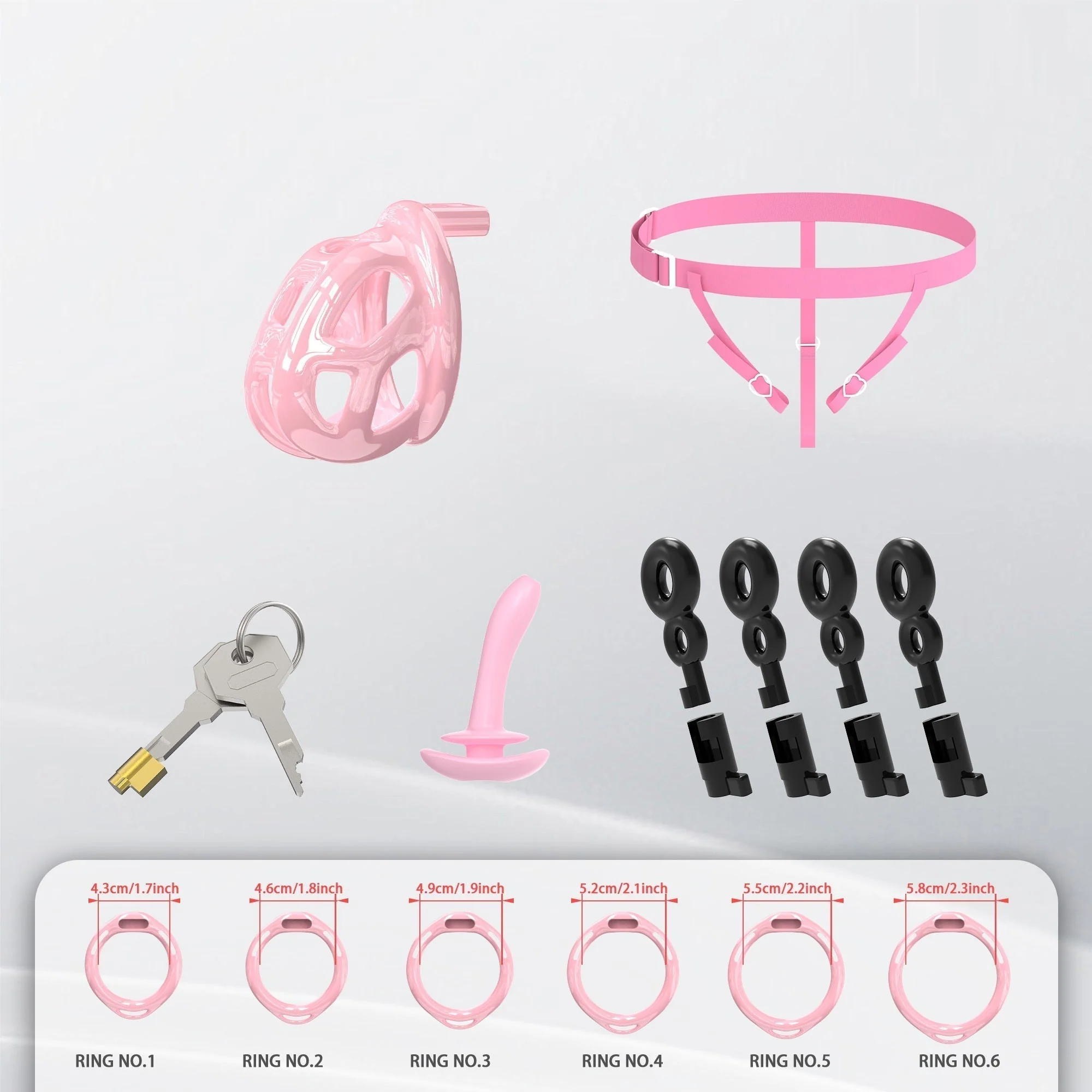 Pink Upgraded Invisible Mamba Cage - Image 5