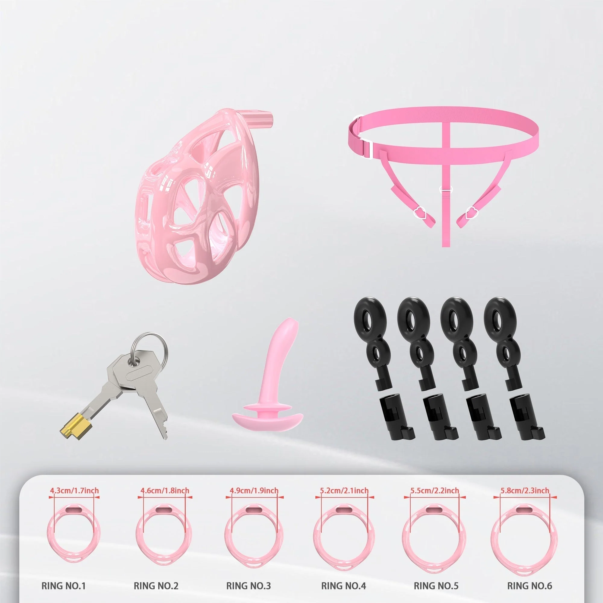 Pink Upgraded Invisible Mamba Cage - Image 6