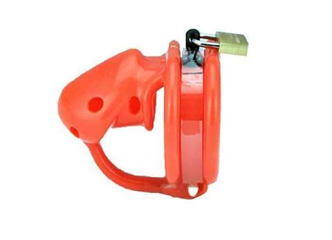 Silicone Chastity Cage 2.56 inches Long - Image 5