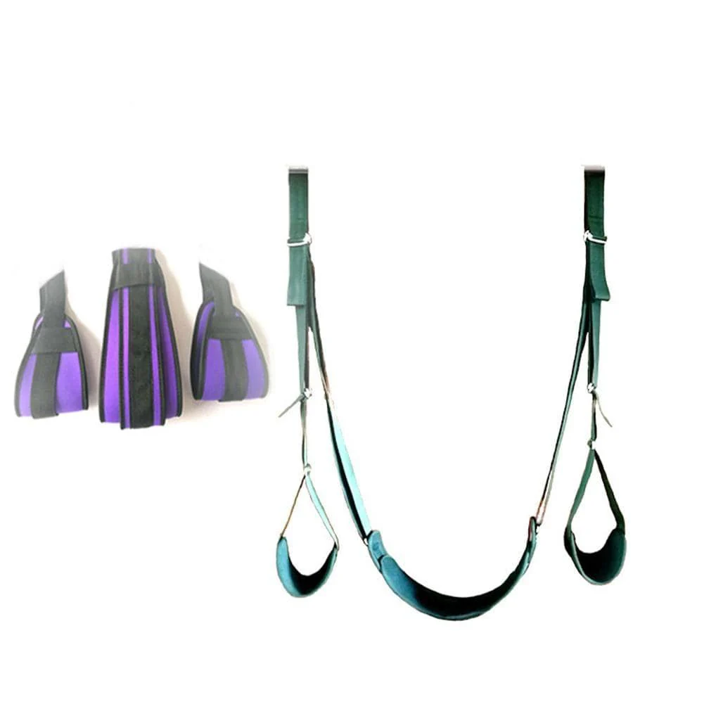 Purple Leg Spreader Sex Swing