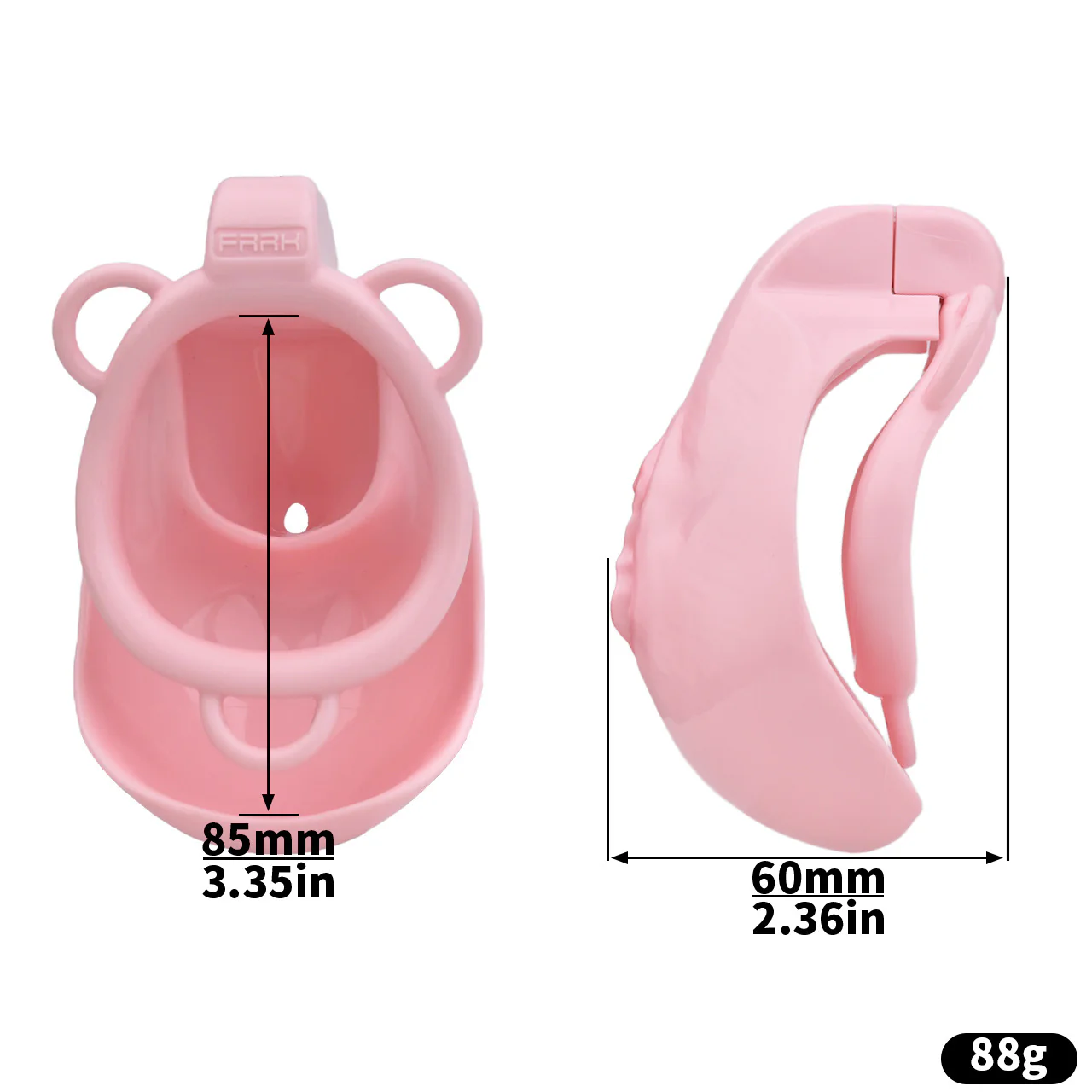 Pussy Chastity Cage With Wearable Butt Plug - Image 3