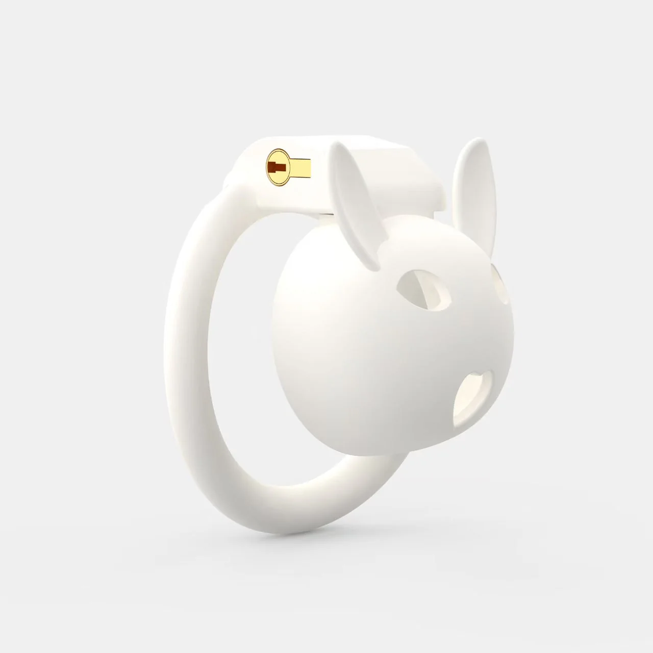 Rabbit Shaped Chastity Cage