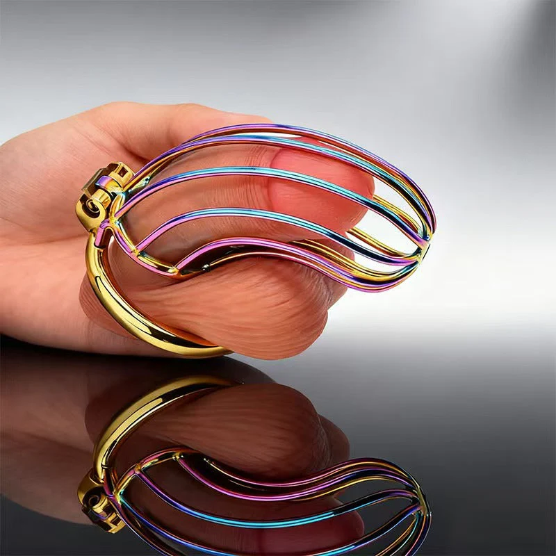 Rainbow Long Banana Chastity Lock - Image 7