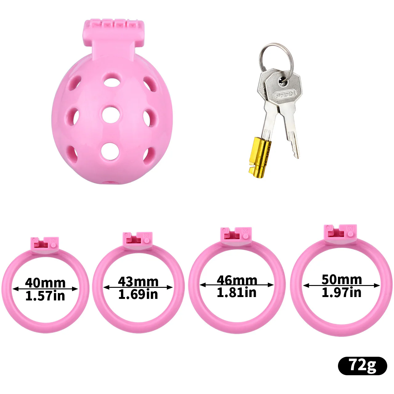 Resin Male Chastity Cage - Image 2