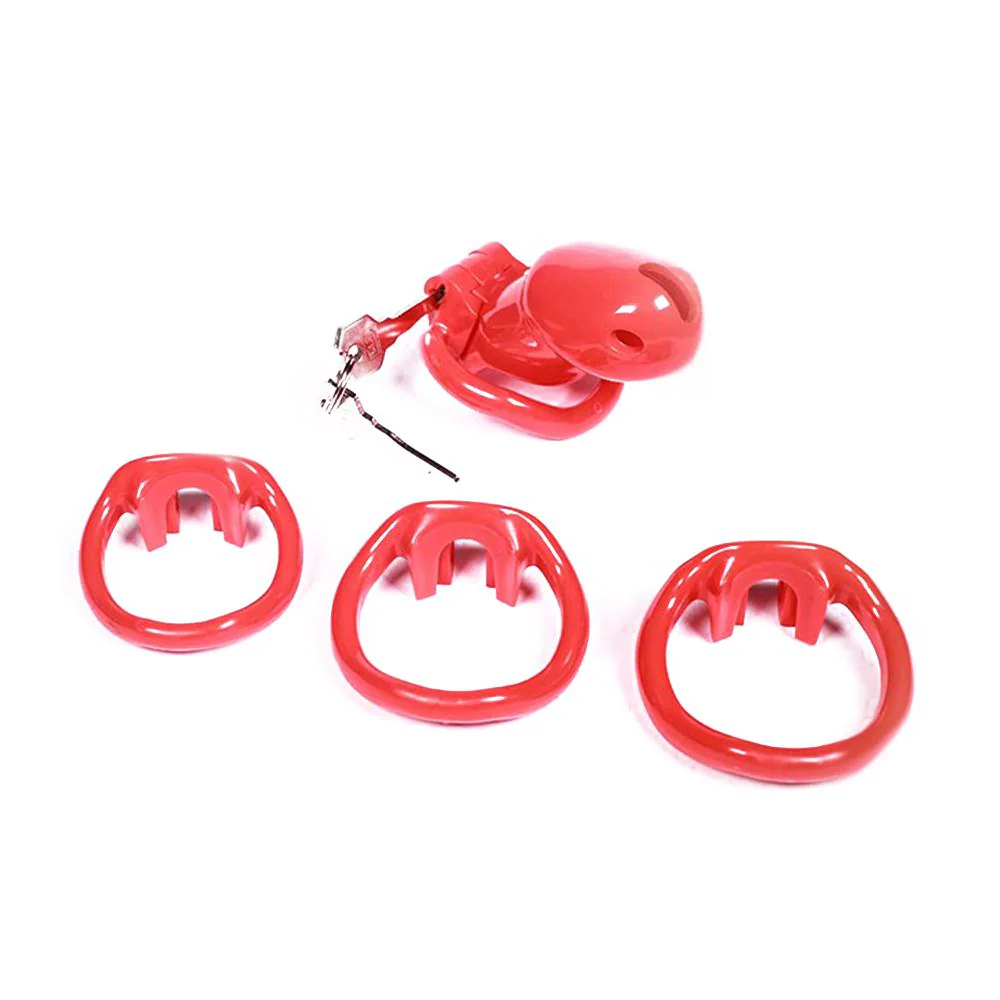 Resin Rod Holy Trainer Chastity Cage 1.89 inches and 2.36 inches long - Image 12