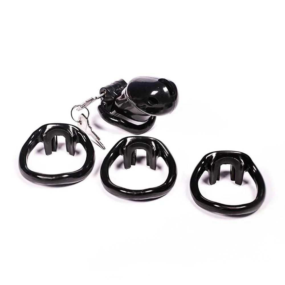Resin Rod Holy Trainer Chastity Cage 1.89 inches and 2.36 inches long - Image 6