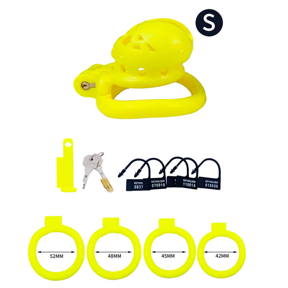Resin Smooth Integrated Chastity cage - Image 15