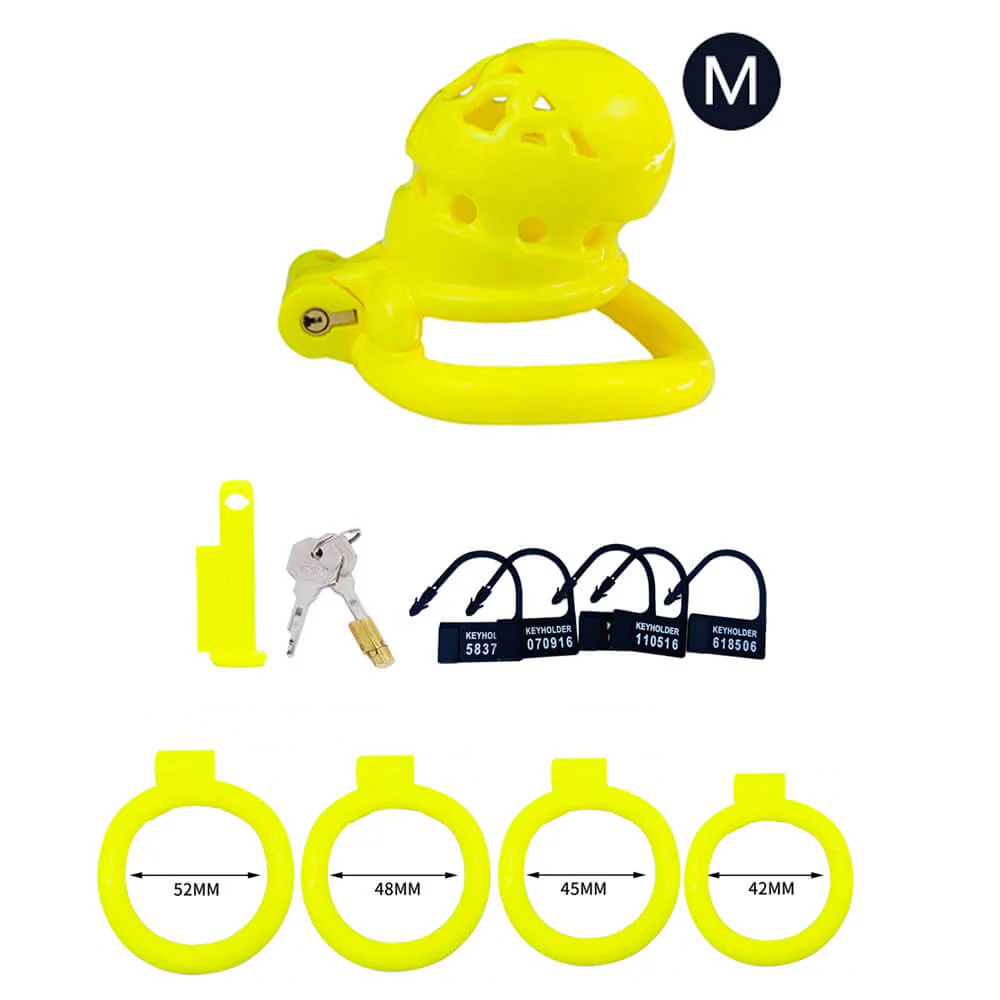 Resin Smooth Integrated Chastity cage - Image 16