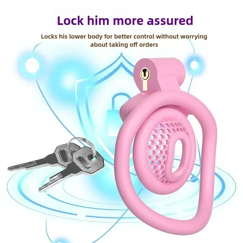 Reticular Pink Slave Chastity Devices - Image 10