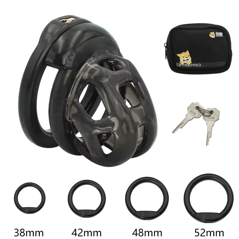 Rubber Cobra Chastity with Invisible Key - Image 8