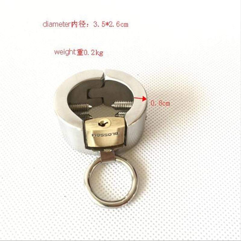 Sadist's Fancy Lockable Testicle Cuffs - Image 4