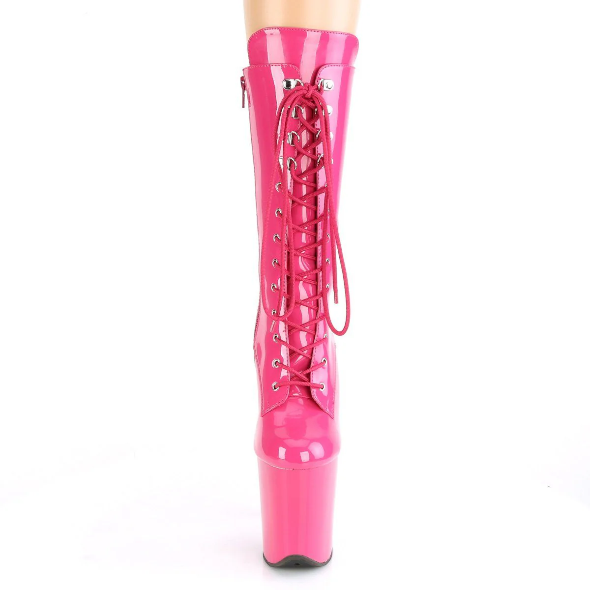 Seductive-1030 Exotic Boot | Fuchsia Patent - Image 2