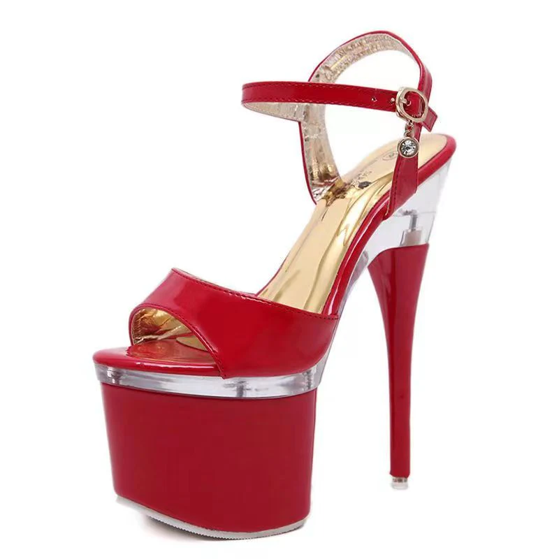 Seductive-B2035 Exotic Sandal | Black - Image 4