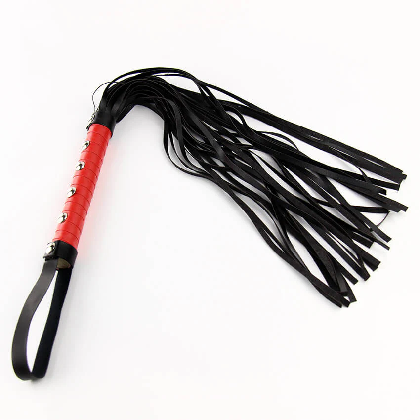 Sexy Black Lash PU Leather Whip