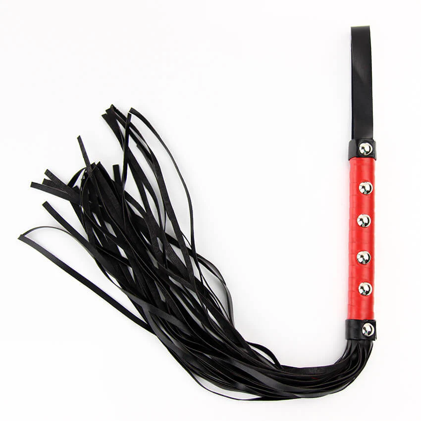Sexy Black Lash PU Leather Whip - Image 4