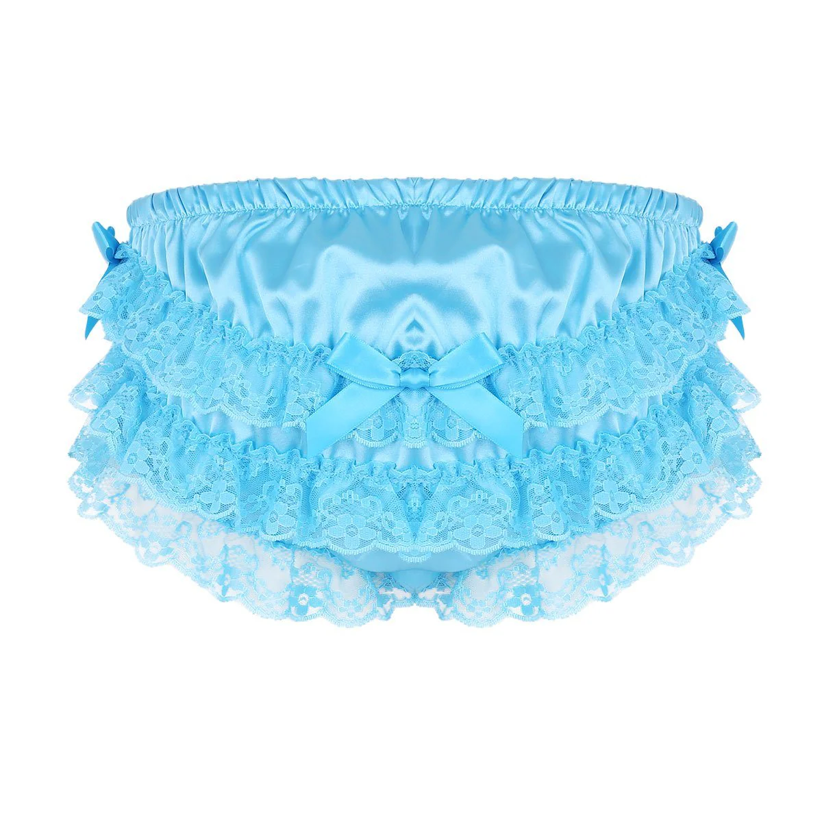 Floral Lace Cute Bowknot Knickers Briefs - Image 4