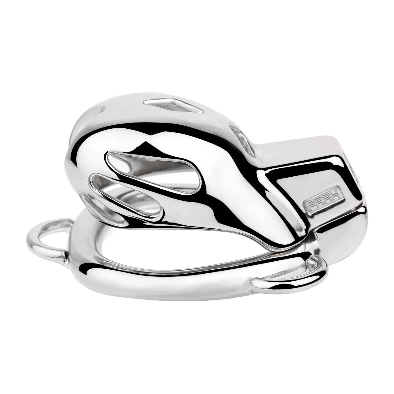 Short Smooth Stainless Steel Mamba Cage with Belt 2026 Edition - Image 14