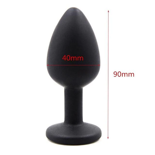 Colorful Silicone Butt Plug - Image 18