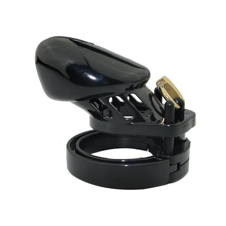 Silicone Sissy Male Chastity Device 2.76 inches and 3.74 inches long - Image 3